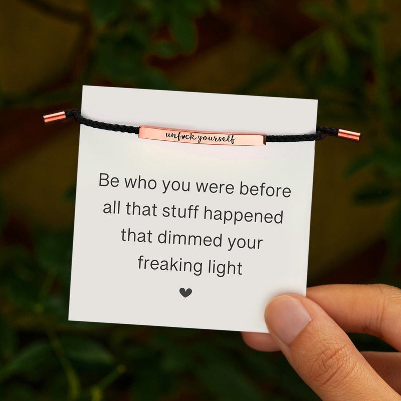 Bracelet tube créatif