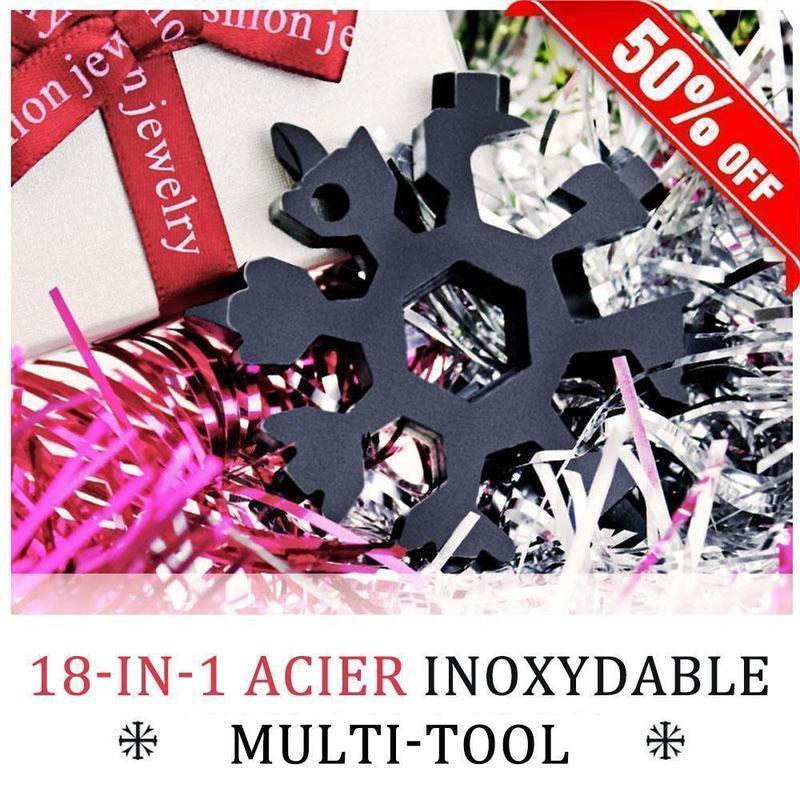 2020 18-in-1 Flocon de Neige Multi-Outil
