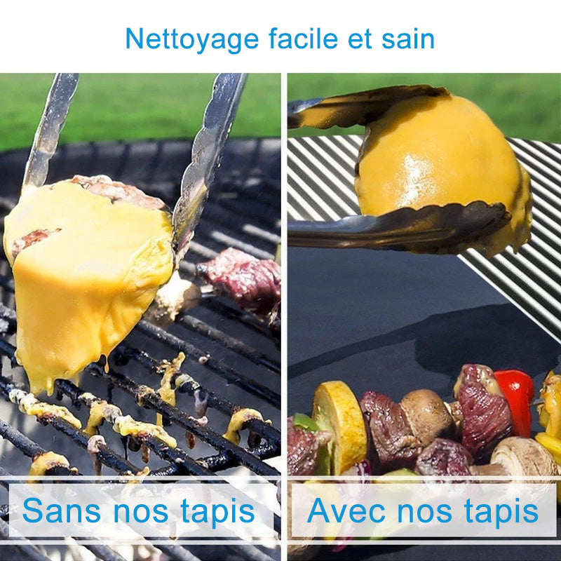 Nouveau ! Tapis de Cuisson Antiadhésifs pour Barbecue