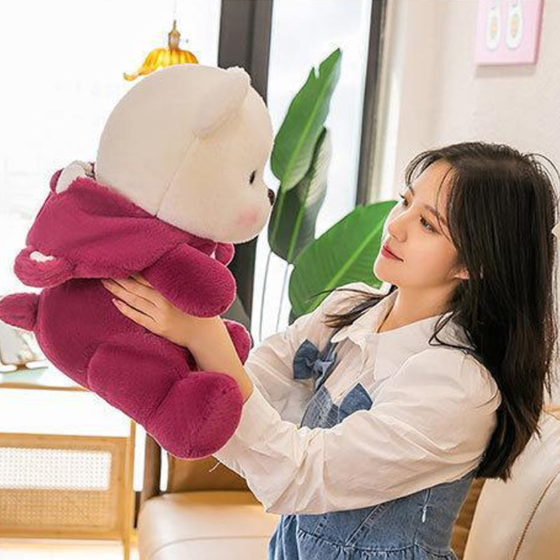 Ours en peluche transformant