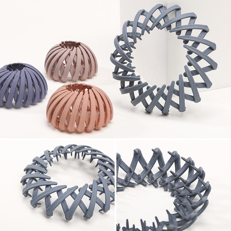 Épingle à cheveux en forme de nid d'oiseau pour coiffure simple