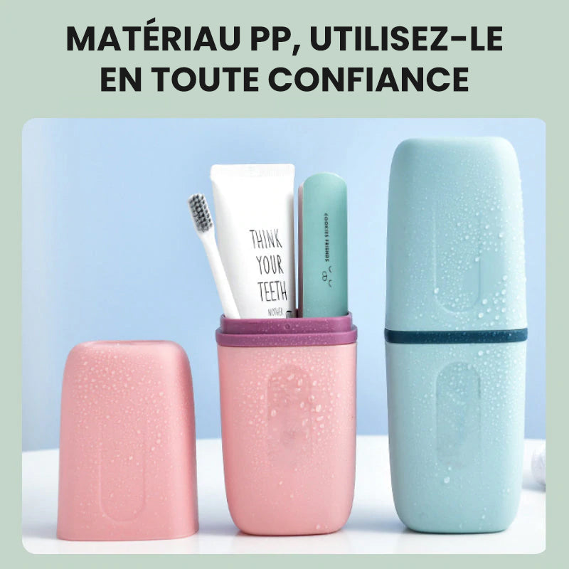 Tasse de rince-bouche de voyage