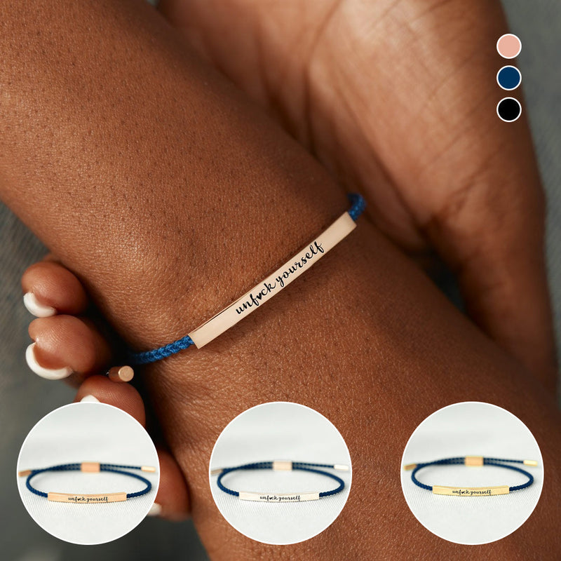 Bracelet tube créatif