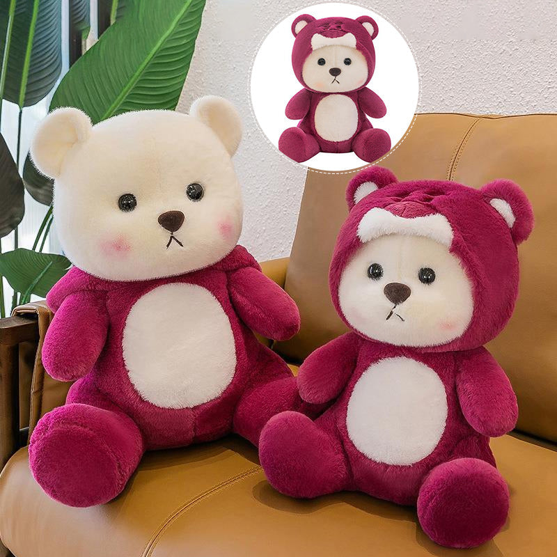 Ours en peluche transformant