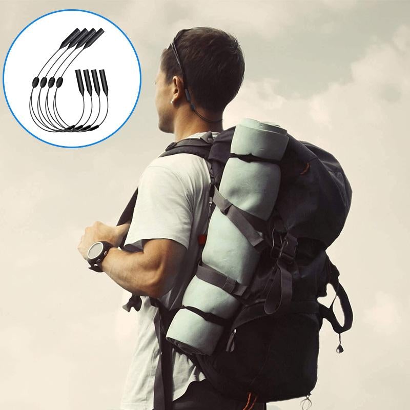 Longe de lunettes antidérapante réglable (2 PCS)