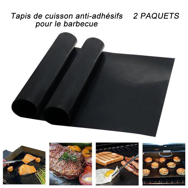 Nouveau ! Tapis de Cuisson Antiadhésifs pour Barbecue