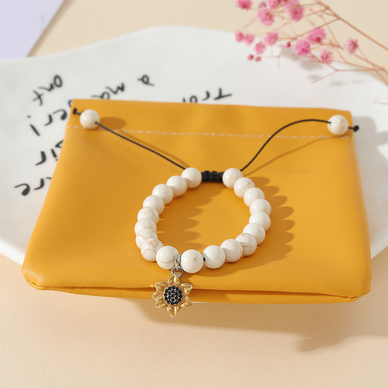 Bracelet Retour à l'école Tournesol