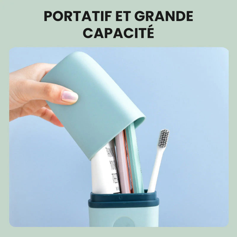 Tasse de rince-bouche de voyage