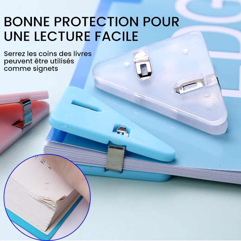 Clip de données de coin triangulaire (5 pièces)