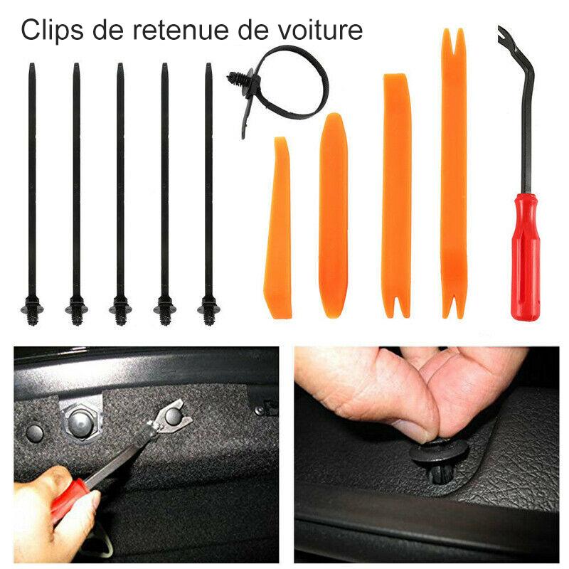 Tendeur de Rivet en Plastique Universel pour Panneau de Porte de Voiture