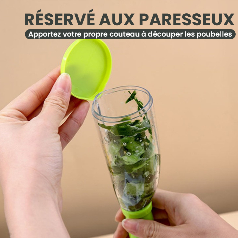 Eplucheur multifonctionnel avec boîte de rangement