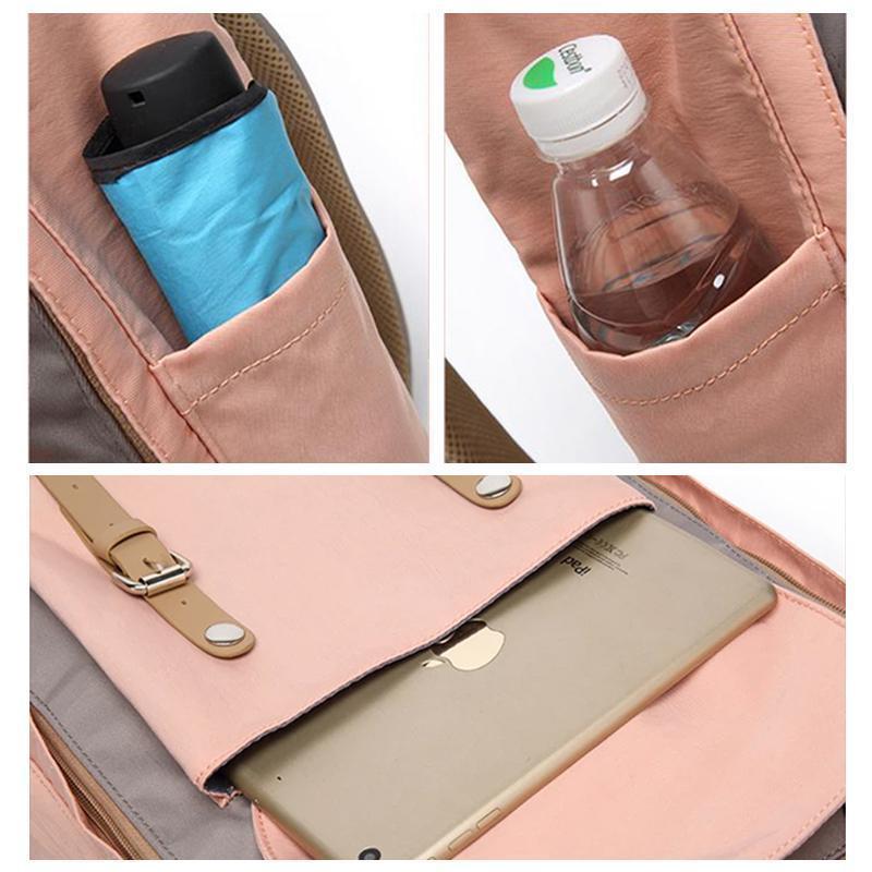 Plusgenial™  Sac à Dos de Voyage Vintage Étanche