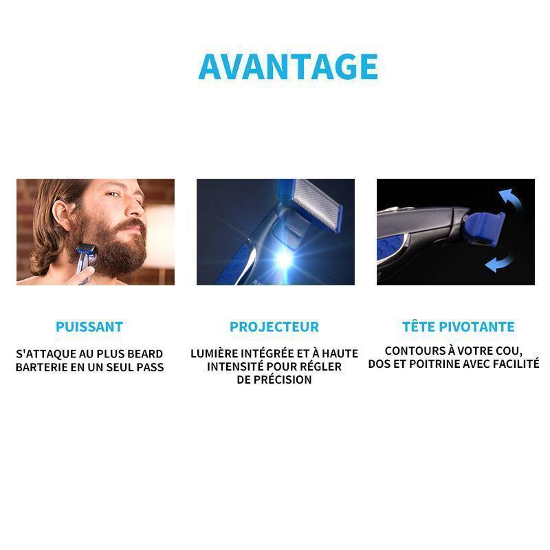 Rasoir Électrique,Face + Body