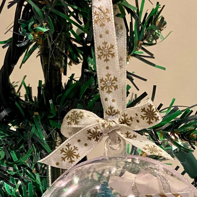 Pré-vente>>Boule transparente de décoration de sapin de Noël