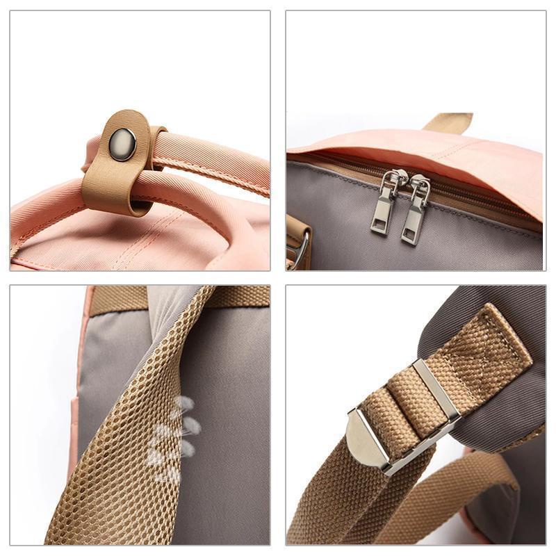 Plusgenial™  Sac à Dos de Voyage Vintage Étanche