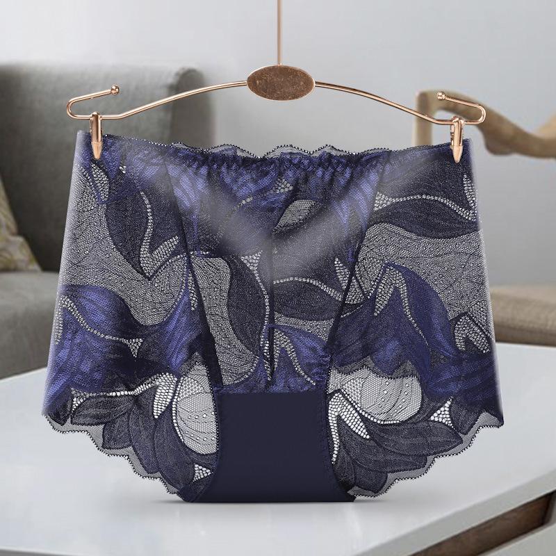 Culotte en Dentelle Brodée pour Femme