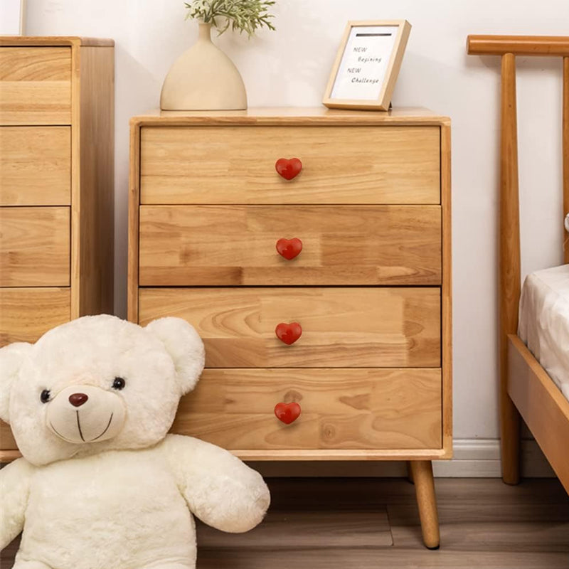 Hartvormige toiletknop