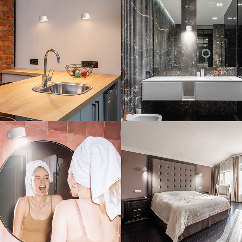 Lampe murale magnétique