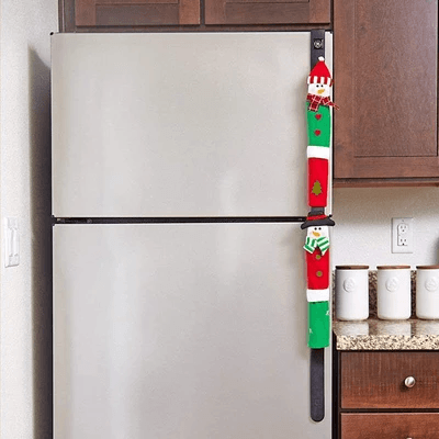 COUVERCLES DE PORTE DE POIGNÉE DE CUISINE SNOWMAN