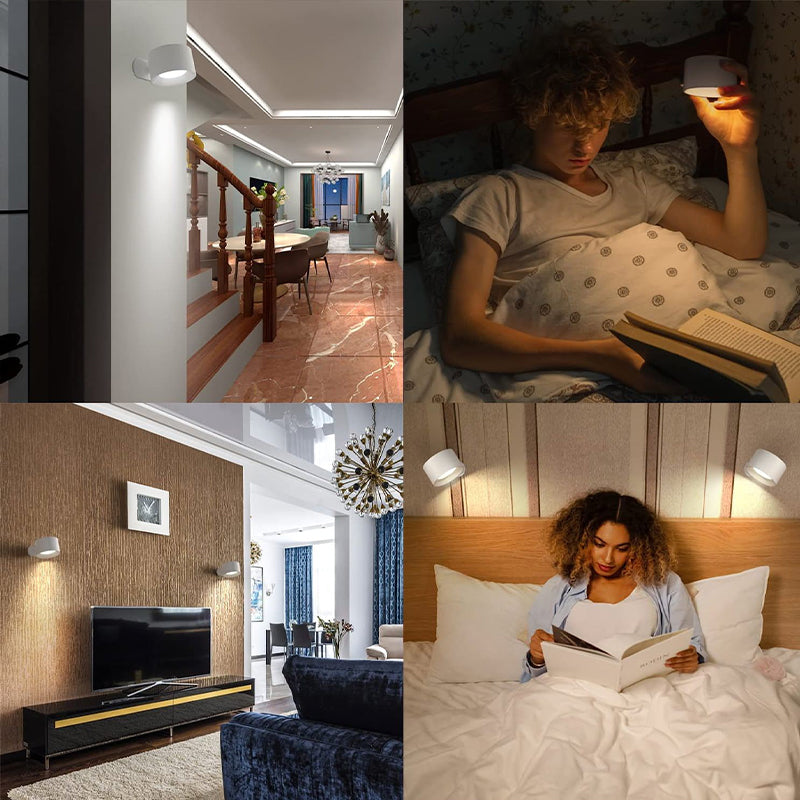 Lampe murale magnétique