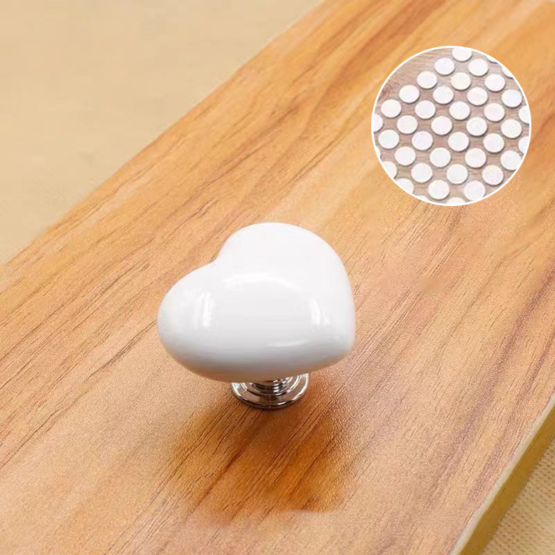 Hartvormige toiletknop