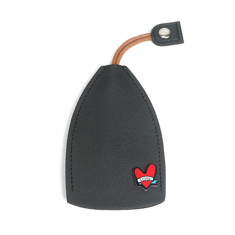 Couverture de cas de clé de voiture en cuir