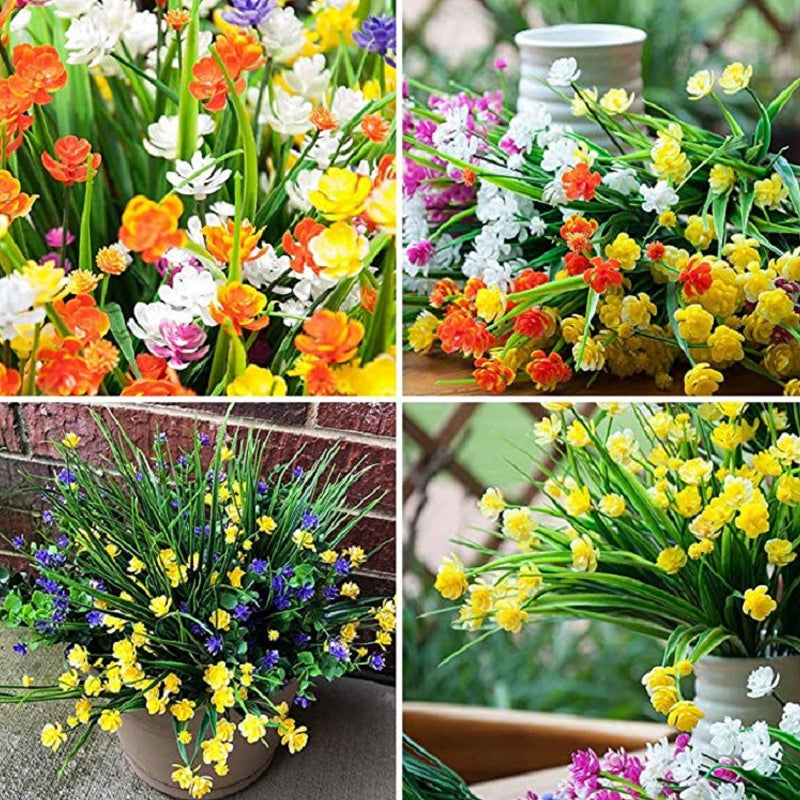 💐Fleurs artificielles d'extérieur (2 paquets)💐