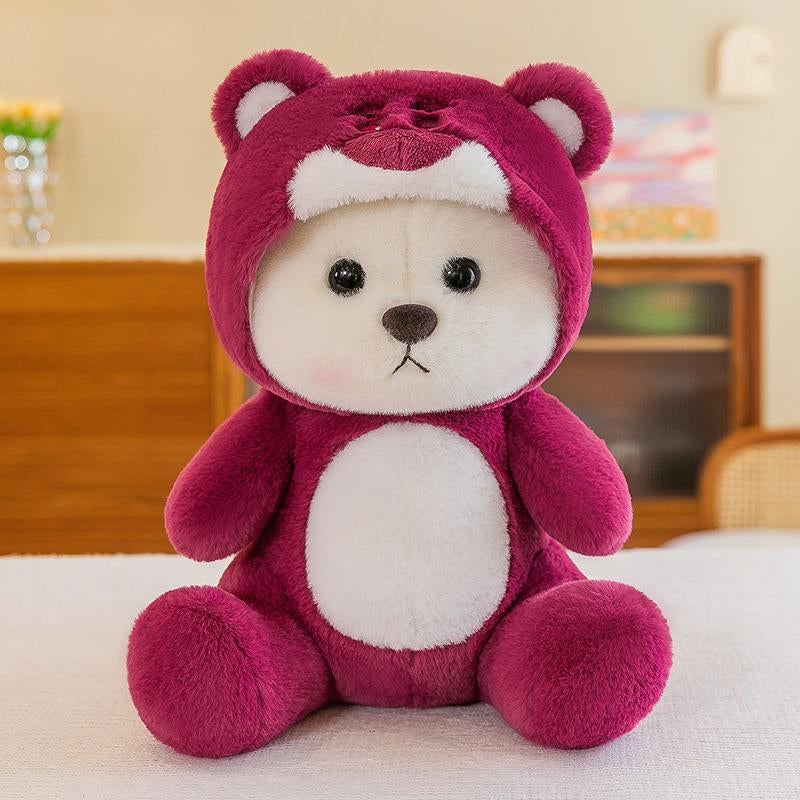 Ours en peluche transformant