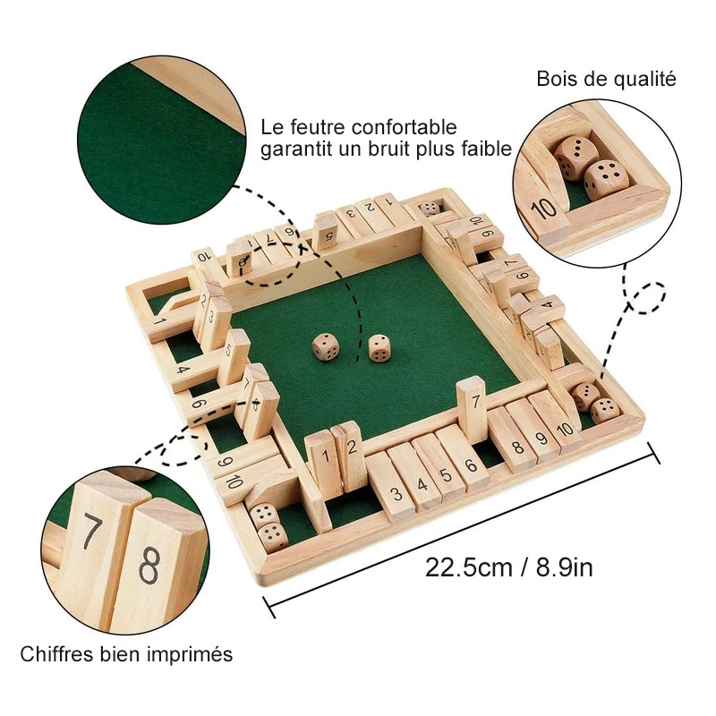 Jeu de planche en bois
