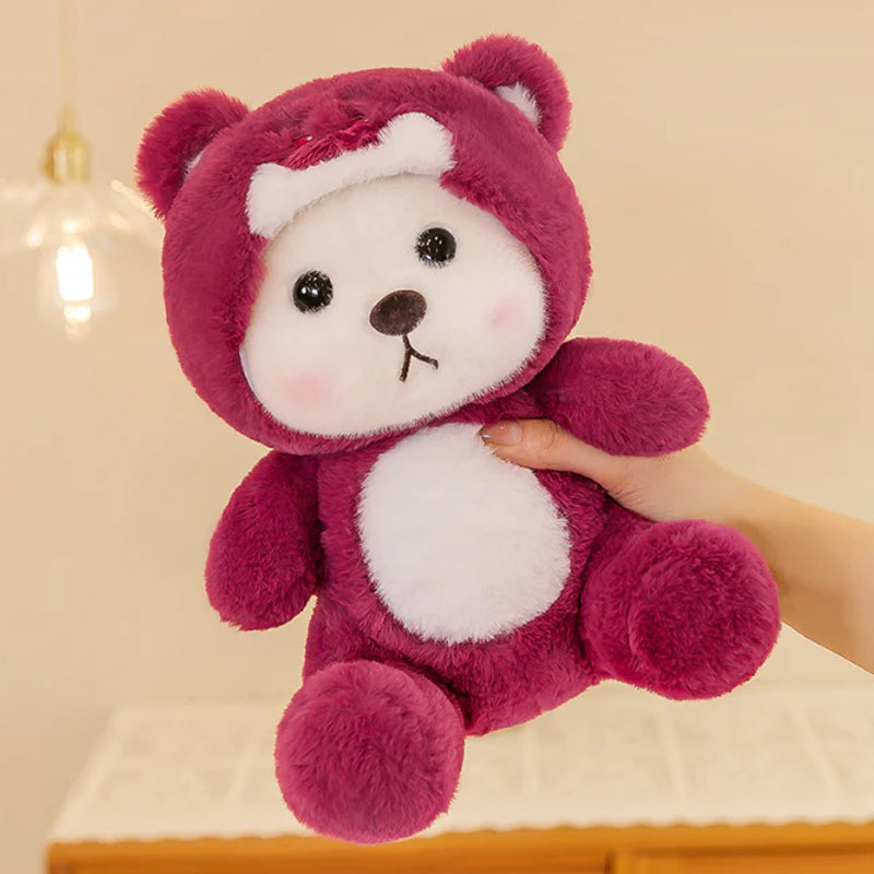 Ours en peluche transformant