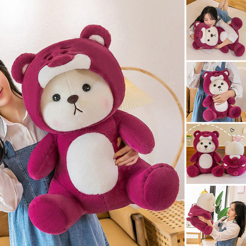 Ours en peluche transformant