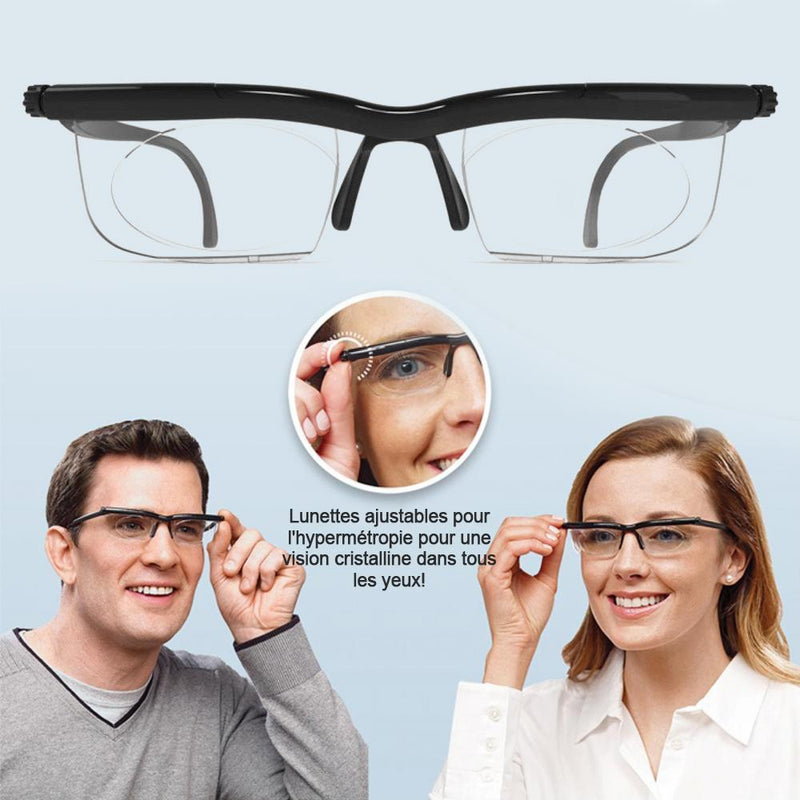 Plusgenial™ La Mise au Point Ajustables Lunettes de Lecture Unisexe