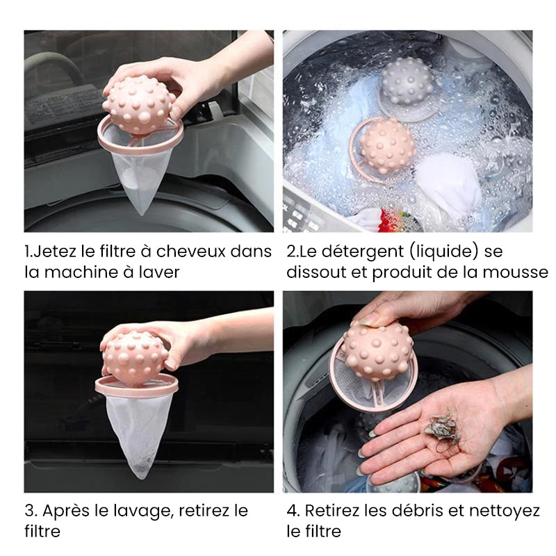 Attrape-cheveux flottant