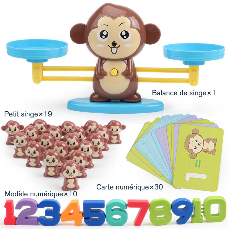 Jeu de Singe Balance Cool Mathématique