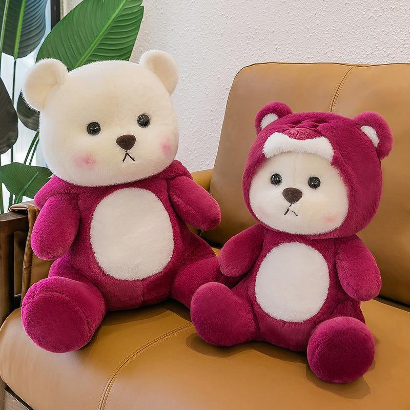 Ours en peluche transformant