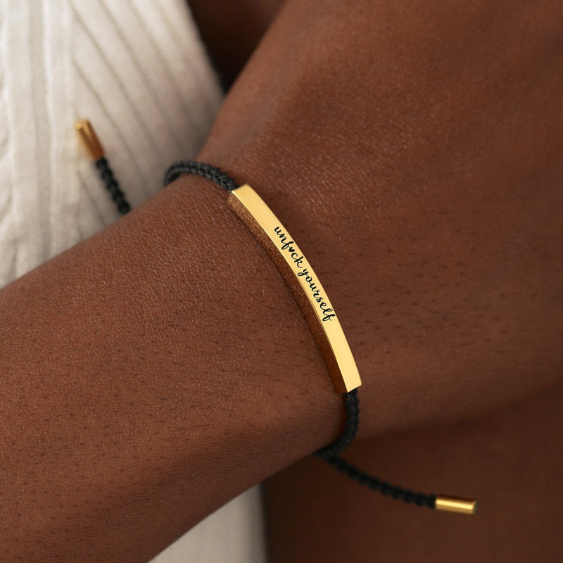 Bracelet tube créatif