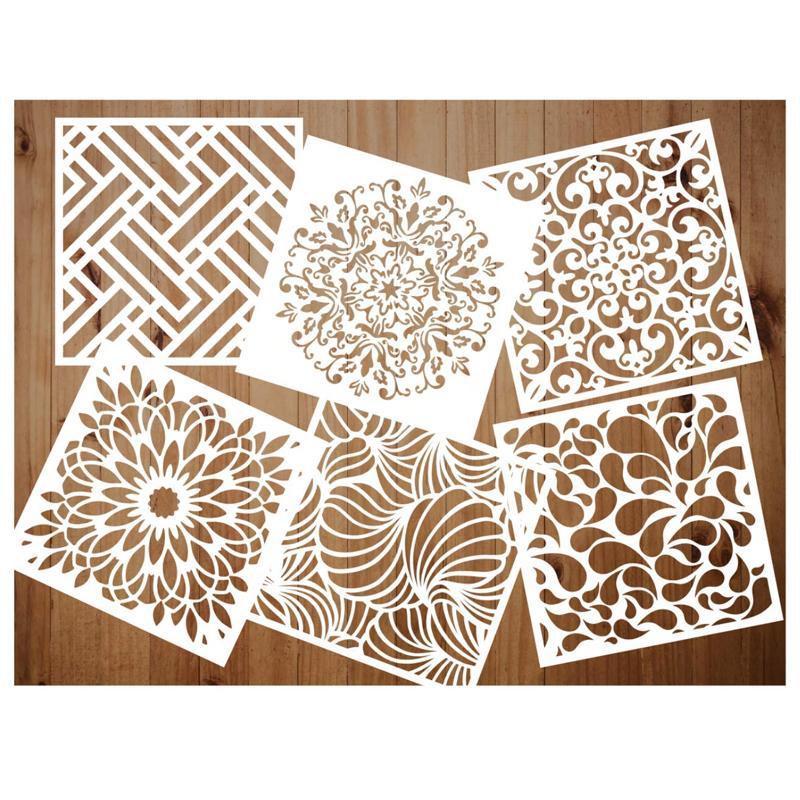 Plusgenial™ Décoration Murale de Qualité Supérieure, 6 pièces