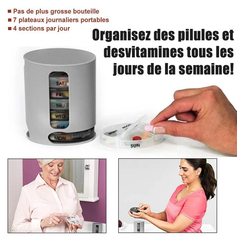Plusgenial™ Boîte à Pilules Portable