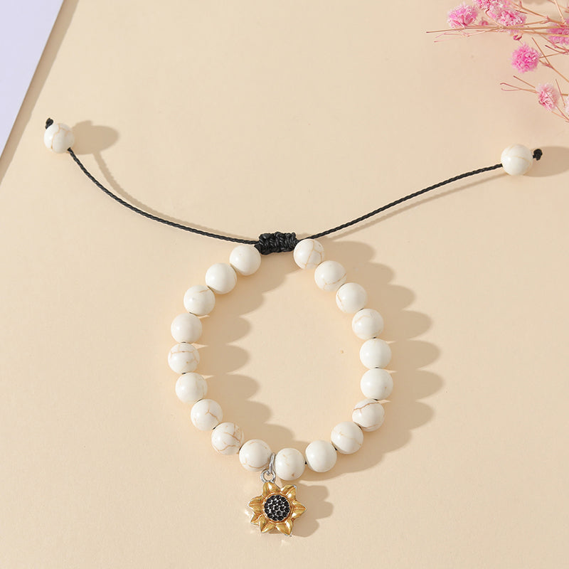 Bracelet Retour à l'école Tournesol