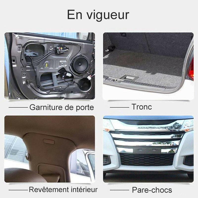 Tendeur de Rivet en Plastique Universel pour Panneau de Porte de Voiture