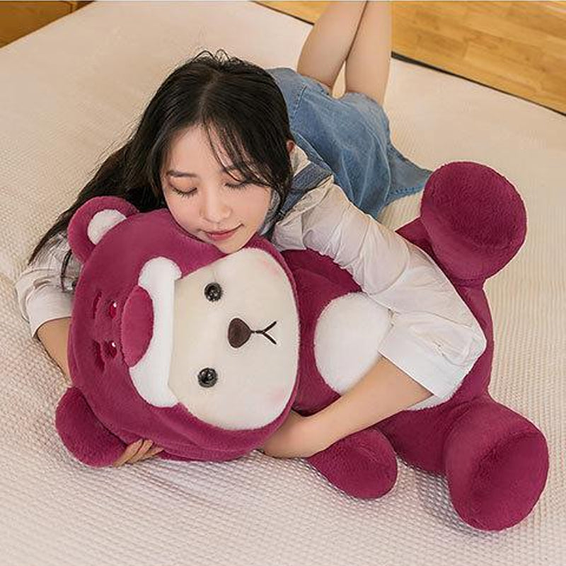 Ours en peluche transformant