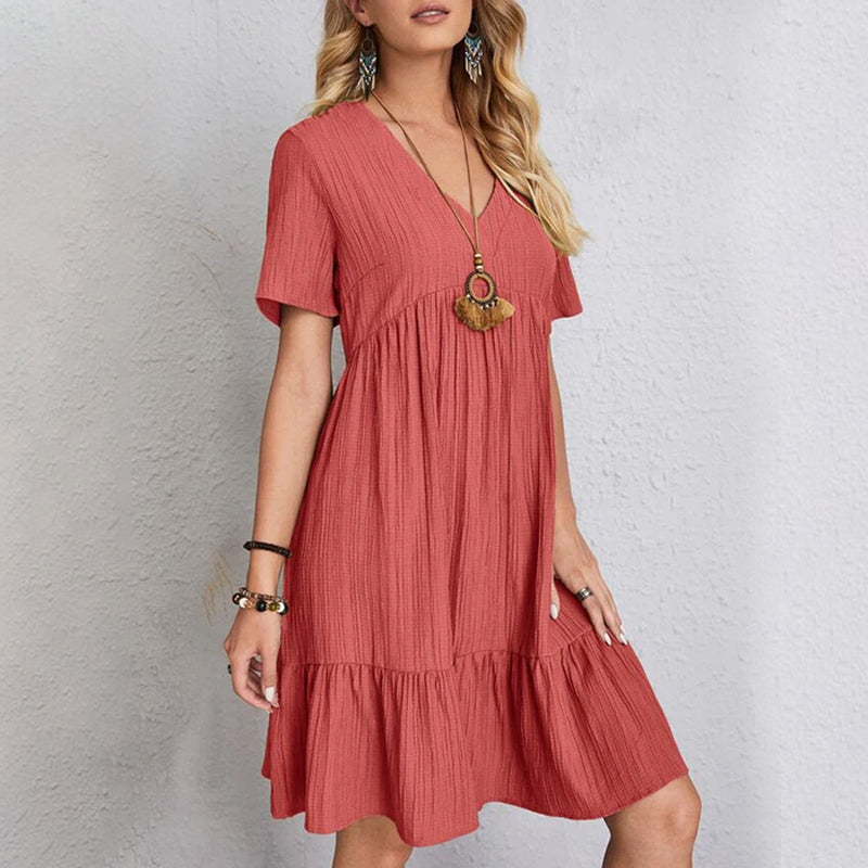 Robe fluide décontractée ample