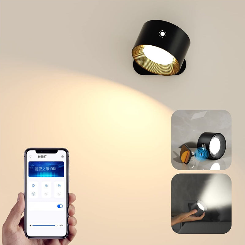 Lampe murale magnétique