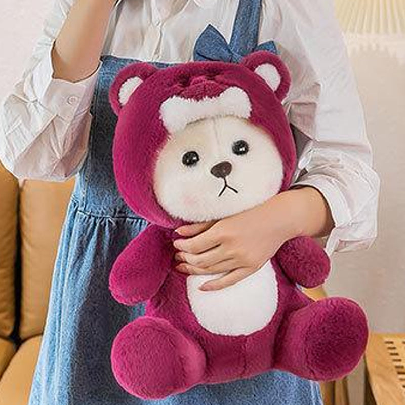 Ours en peluche transformant