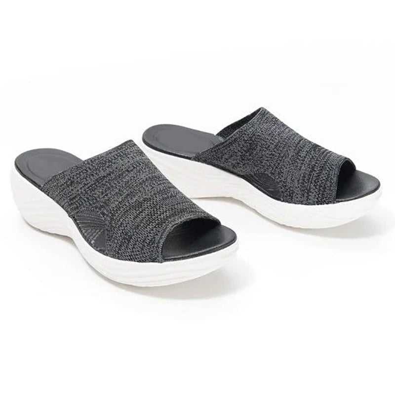 Sandales d'été en maille douce et confortable pour femmes